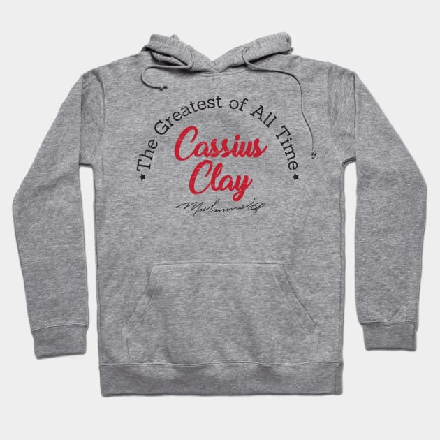 Cassius Clay Hoodie by enricoalonzo